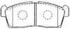 SUZUK 1A023323ZC Brake Pad Set, disc brake